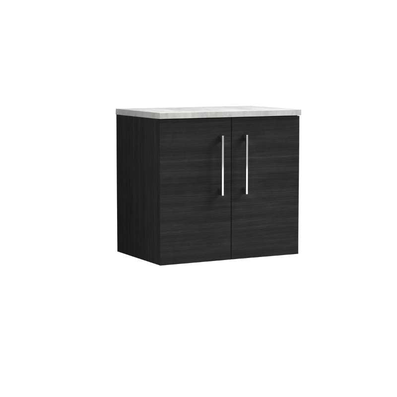 Nuie Arno Wall Hung 2-Door Vanity & Laminate (1 size, 2 styles, 8 colours) - Brand New Bathrooms