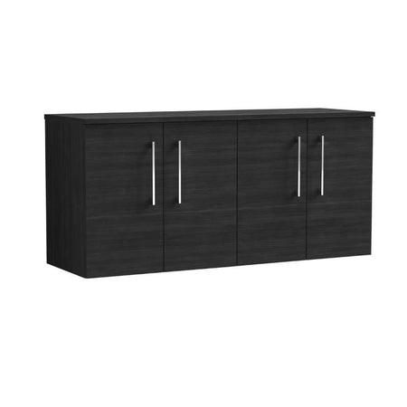 Nuie Arno Wall Hung 4-Door Vanity & Worktop (1 size, 8 colours) - Brand New Bathrooms