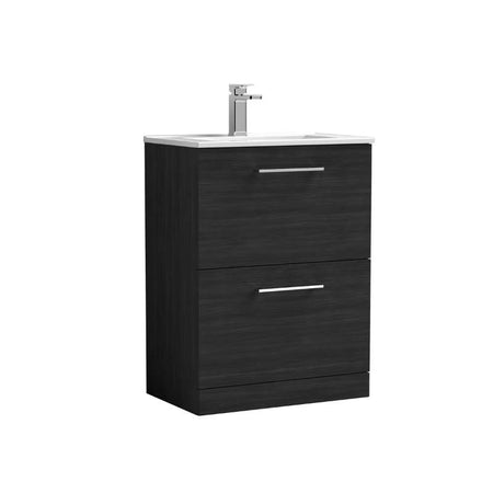 Nuie Arno Floor Standing 2 Drawer Vanity & Basin 2 (1 size, 9 colours) - Brand New Bathrooms