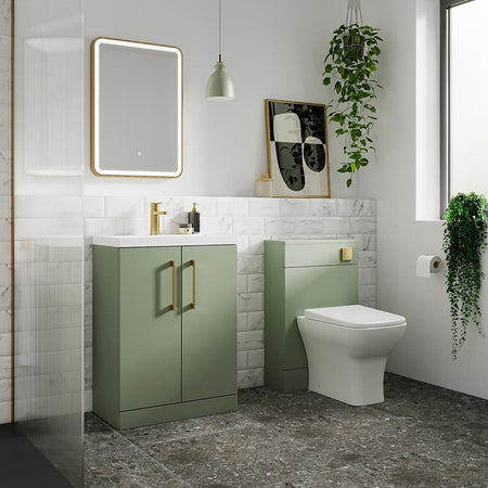 Nuie Ava Back To Wall Pan & Soft Close Seat (1 size, White) - Brand New Bathrooms