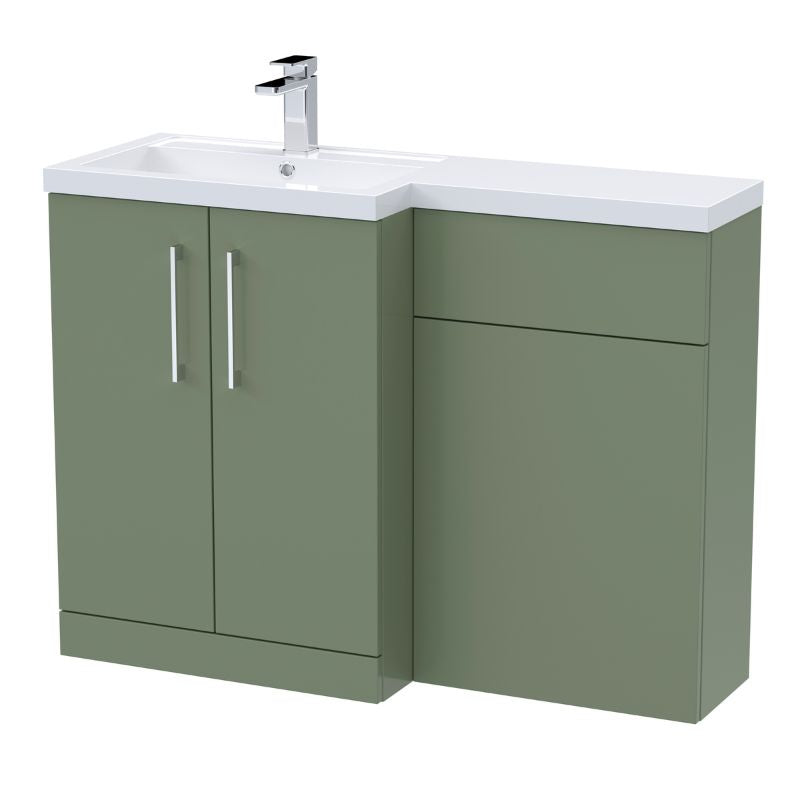 Nuie Arno Floor Standing Left Hand Combination (1 size, 9 colours) - Brand New Bathrooms