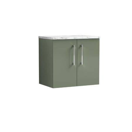 Nuie Arno Wall Hung 2-Door Vanity & Laminate (1 size, 2 styles, 8 colours) - Brand New Bathrooms