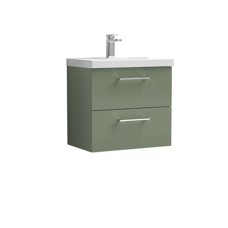 Nuie Arno Wall Hung 2 Drawer Vanity & Basin 1 (1 size, 9 colours) - Brand New Bathrooms