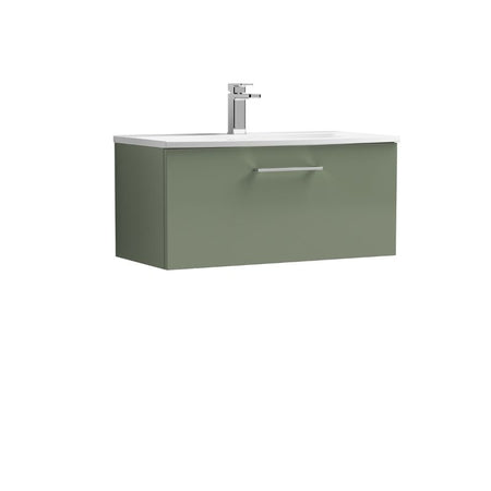Nuie Arno Wall Hung 1 Drawer Vanity & Basin 4 (1 size, 9 colours) - Brand New Bathrooms