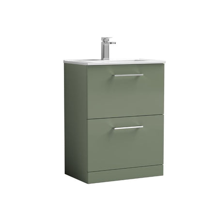Nuie Arno Floor Standing 2 Drawer Vanity & Basin 2 (1 size, 9 colours) - Brand New Bathrooms