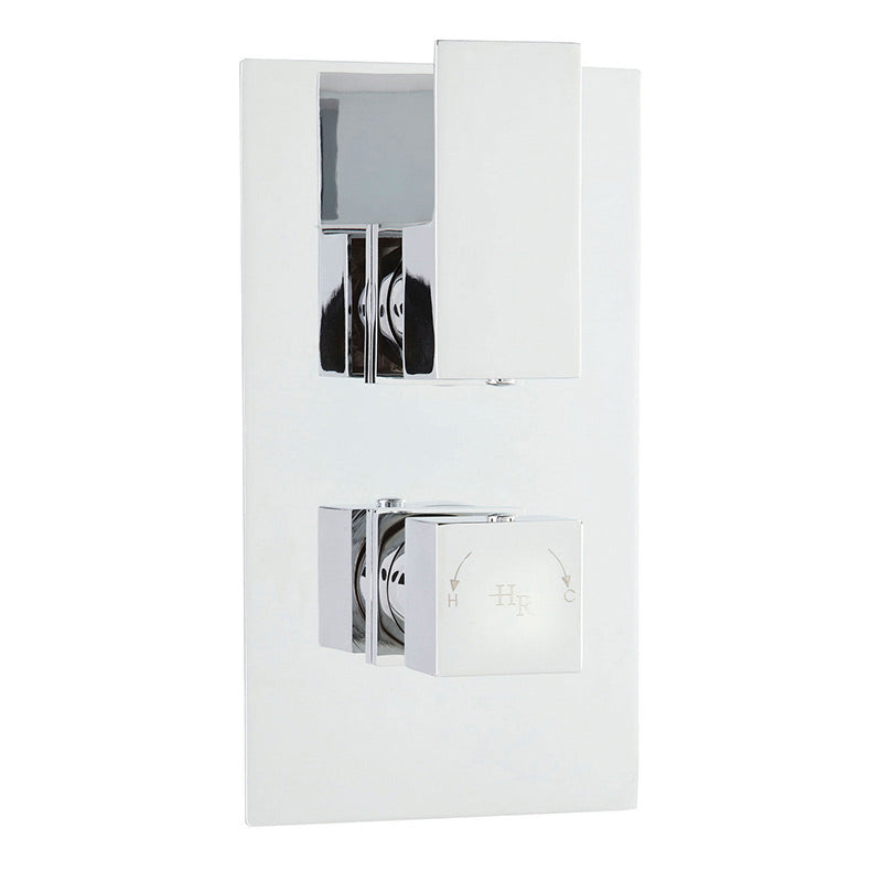 Hudson Reed Art Thermostatic Shower Valve (2 styles, Chrome) - Brandnew Bathroom