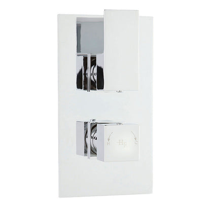 Hudson Reed Art Thermostatic Shower Valve (2 styles, Chrome) - Brandnew Bathroom