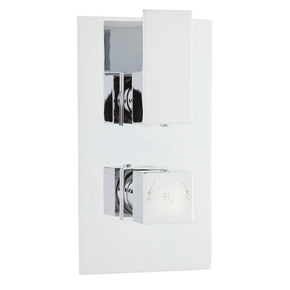 Hudson Reed Art Thermostatic Shower Valve (2 styles, Chrome) - Brandnew Bathroom