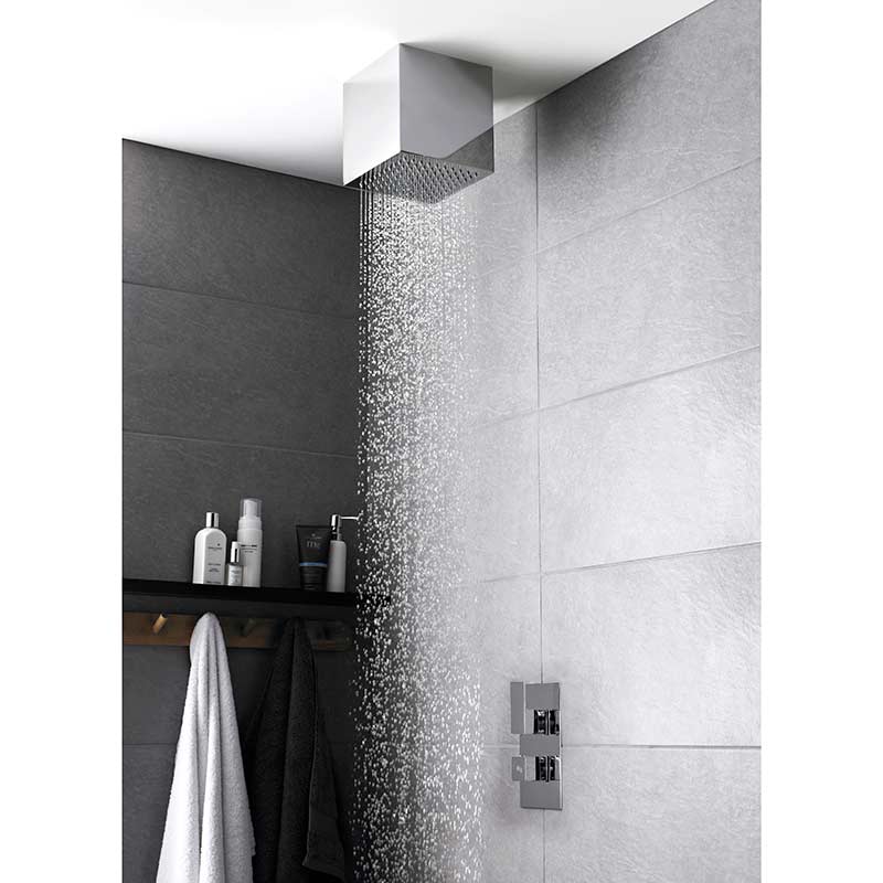 Hudson Reed Art Thermostatic Shower Valve (2 styles, Chrome) - Brandnew Bathroom