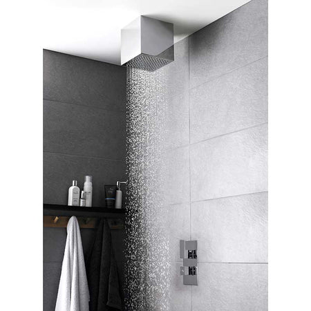 Hudson Reed Art Thermostatic Shower Valve (2 styles, Chrome) - Brandnew Bathroom