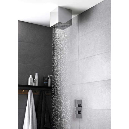 Hudson Reed Art Thermostatic Shower Valve (2 styles, Chrome) - Brandnew Bathroom