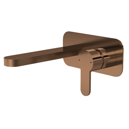 Nuie Arvan Wall Mounted 2 Tap Hole Basin Mixer With Plate (5 colours) - Brandnew Bathroom
