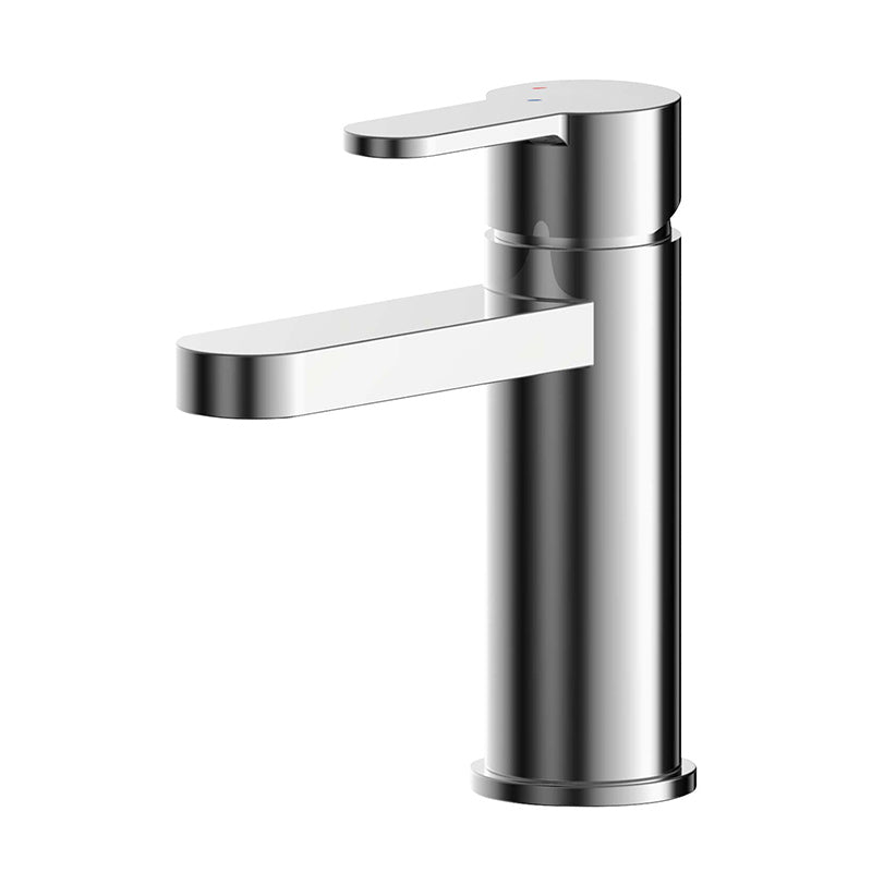 Nuie Arvan Eco Mono & Mono Basin Mixer With Push Button Waste (Chrome, 2 styles) - Brandnew Bathroom