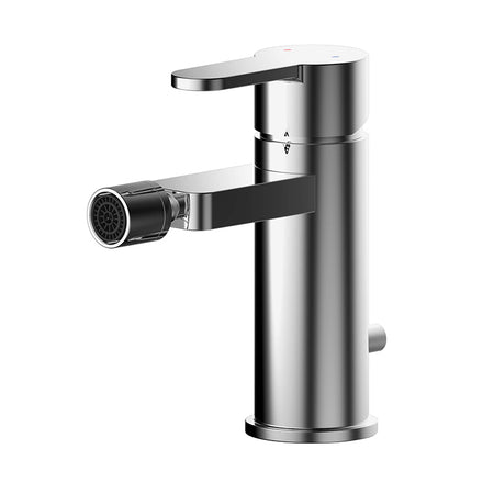 Nuie Arvan Mono Bidet Mixer With Pop-up Waste (Chrome) - Brandnew Bathroom