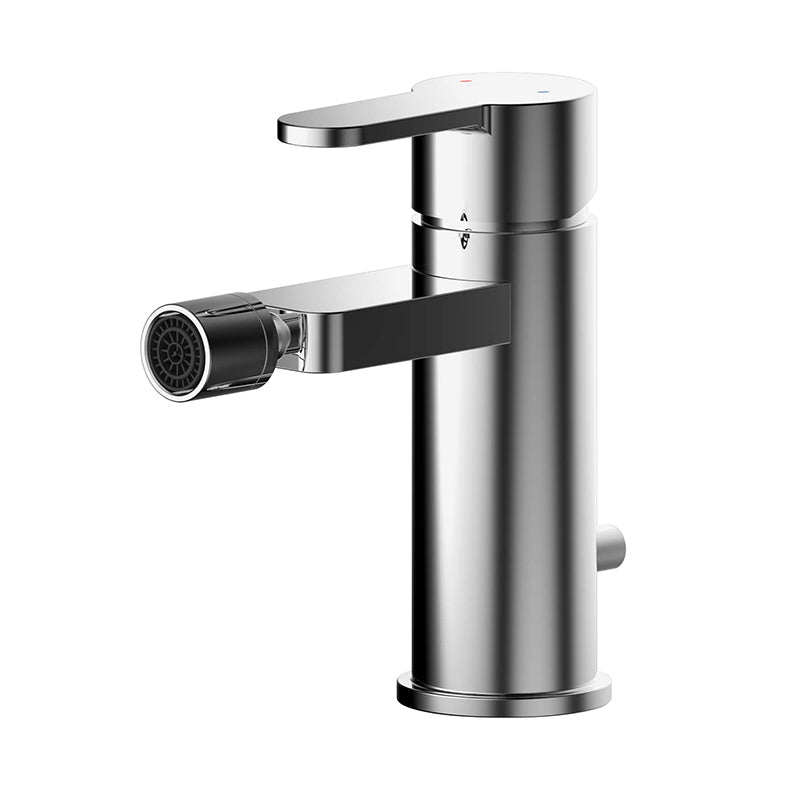 Nuie Arvan Mono Bidet Mixer With Pop-up Waste (Chrome) - Brandnew Bathroom