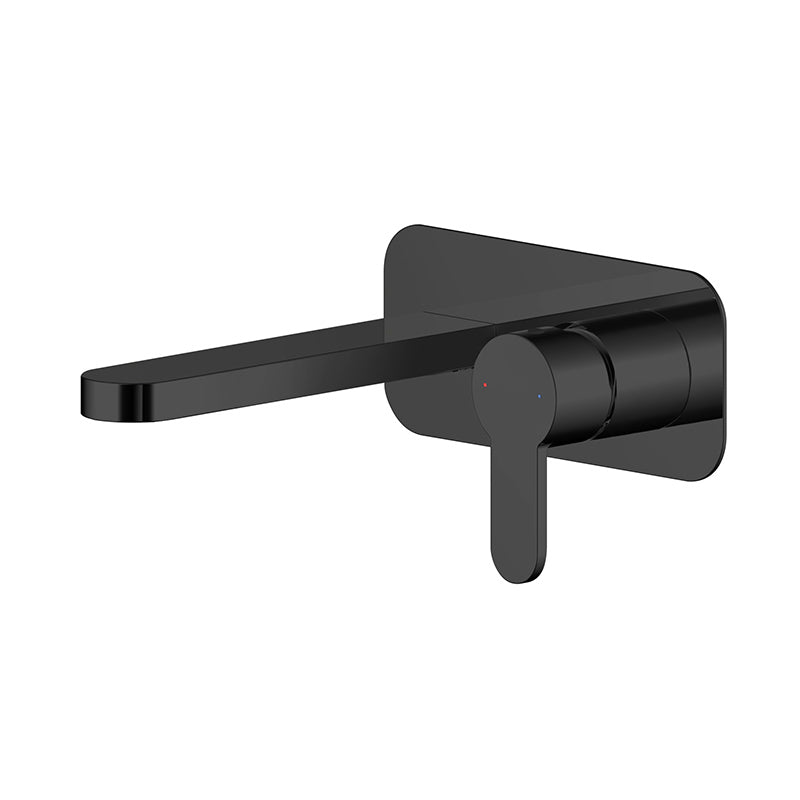 Nuie Arvan Wall Mounted 2 Tap Hole Basin Mixer With Plate (5 colours) - Brandnew Bathroom