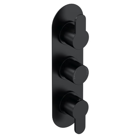 Nuie Arvan Triple Thermostatic Valve With Diverter (2 sizes, 4 colours) - Brand New Bathrooms