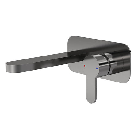 Nuie Arvan Wall Mounted 2 Tap Hole Basin Mixer With Plate (5 colours) - Brandnew Bathroom