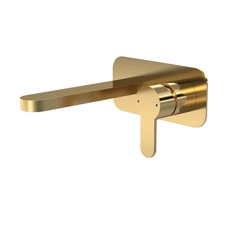 Nuie Arvan Wall Mounted 2 Tap Hole Basin Mixer With Plate (5 colours) - Brandnew Bathroom