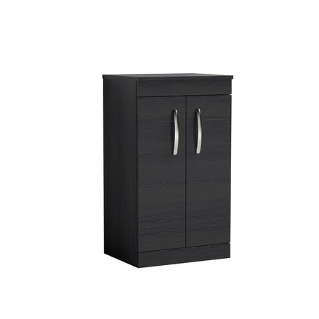 Nuie Athena Floor Standing 2 Door Vanity With Worktop (1 size, 2 colours) - Brand New Bathrooms