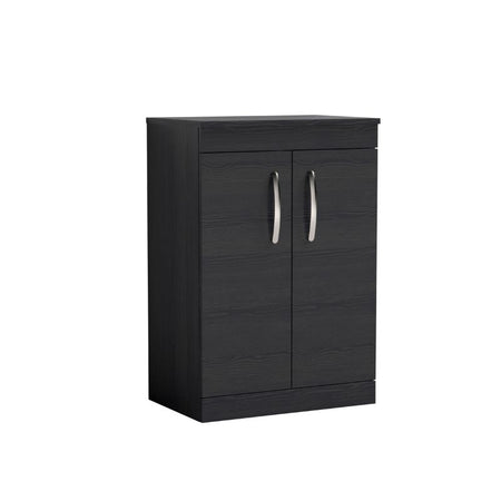 Nuie Athena Floor Standing 2 Door Vanity With Worktop (1 size, 2 colours) - Brand New Bathrooms