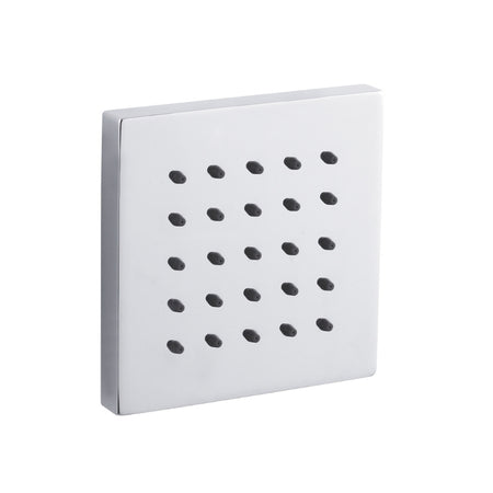 Nuie Shower Accessories Square Body Jet (1 size, Chrome) - Brand New Bathrooms