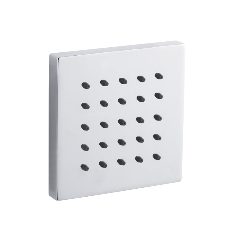 Nuie Shower Accessories Square Body Jet (1 size, Chrome) - Brand New Bathrooms
