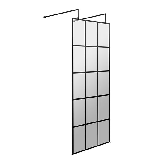 Nuie Frame Screen with Arms and Feet (Matt Black, 4 sizes) - Brandnew Bathroom