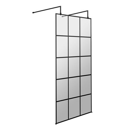 Nuie Frame Screen with Arms and Feet (Matt Black, 4 sizes) - Brandnew Bathroom