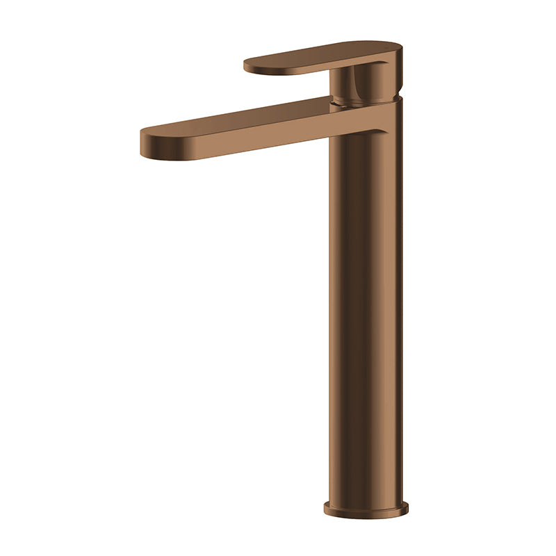 Nuie Binsey High Rise Mono Basin Mixer (Brushed Bronze, 2 sizes) - Brandnew Bathroom