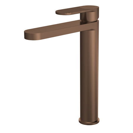 Nuie Binsey High Rise Mono Basin Mixer (Brushed Bronze, 2 sizes) - Brandnew Bathroom