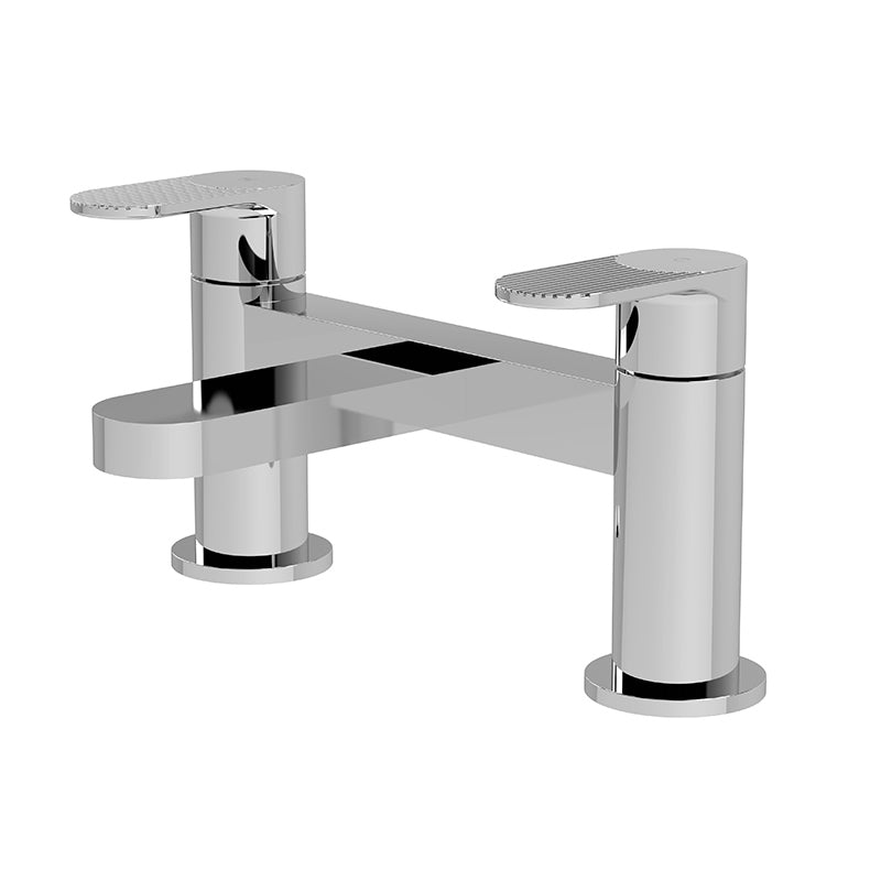 Nuie Binsey Deck Mounted Bath Filler (Chrome, 2 sizes) - Brandnew Bathroom