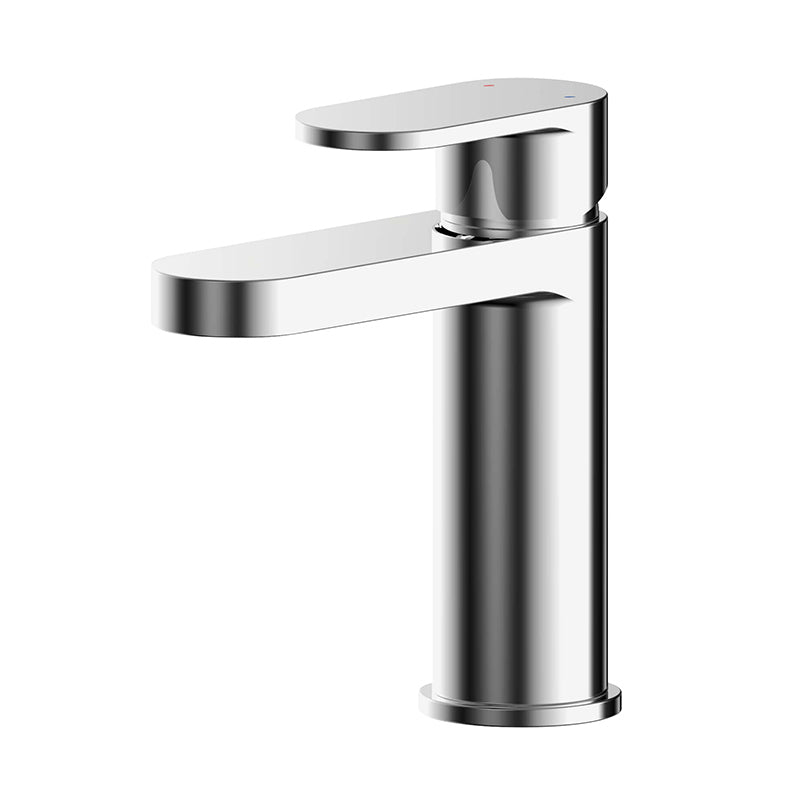 Nuie Binsey Mono Basin Mixer With Push Button Waste (Chrome, 2 sizes) - Brandnew Bathroom