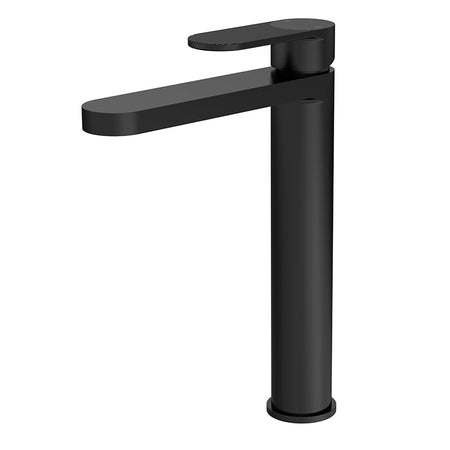 Nuie Binsey High Rise Mono Basin Mixer (Matt Black, 2 sizes) - Brandnew Bathroom