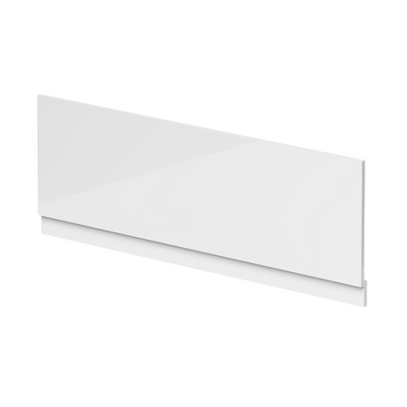 Nuie Straight Front Panel & Plinth (4 sizes, White) - Brandnew Bathroom