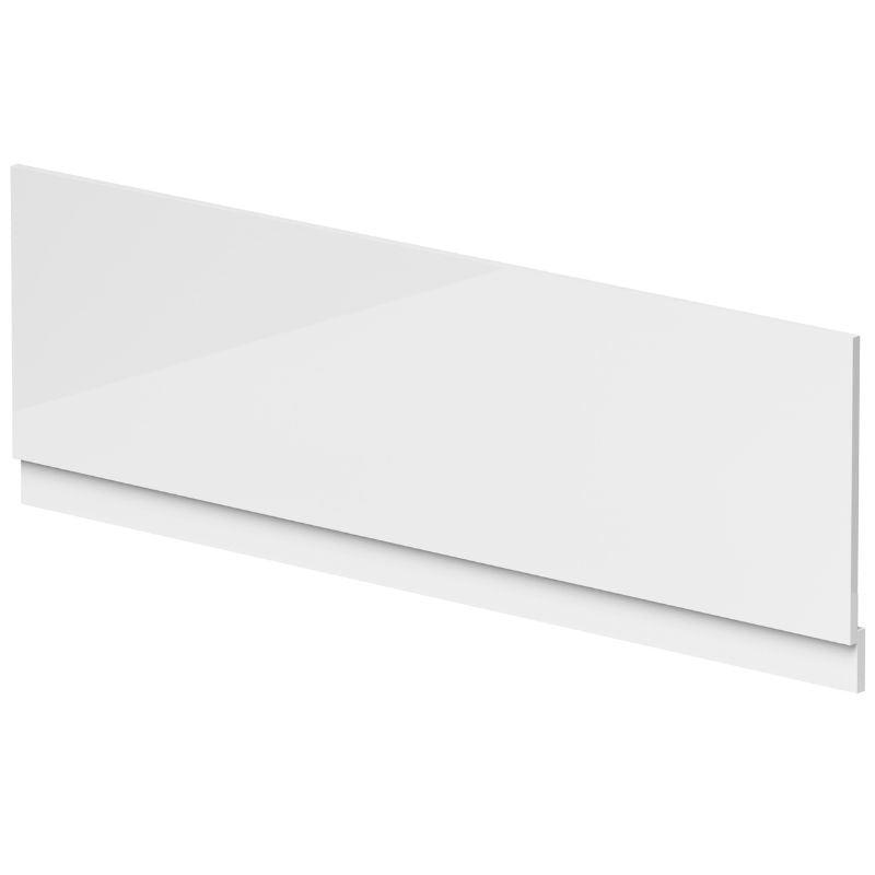 Nuie Bath Panels Waterproof Shower Bath Front Panel (2 sizes, Gloss White) - Brand New Bathrooms
