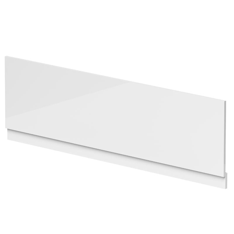 Nuie Bath Panels Waterproof Shower Bath Front Panel (2 sizes, Gloss White) - Brand New Bathrooms