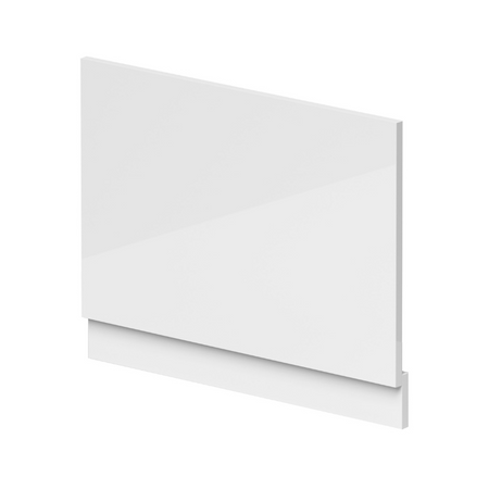 Brand New Bathrooms - Nuie Straight End Panel & Plinth (3 sizes, White)