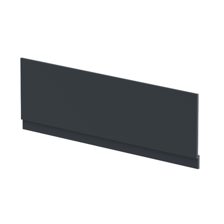 Nuie Straight Bath Front Panel & Plinth (5 sizes, Black) - Brandnew Bathroom