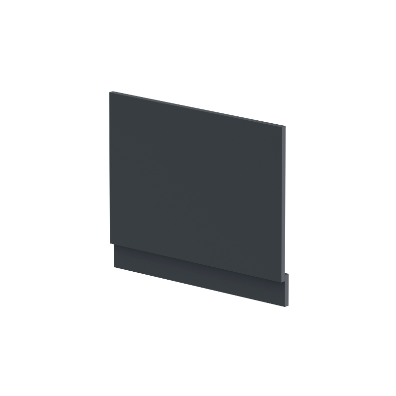 Nuie Straight Bath Front Panel & Plinth (5 sizes, Black) - Brandnew Bathroom