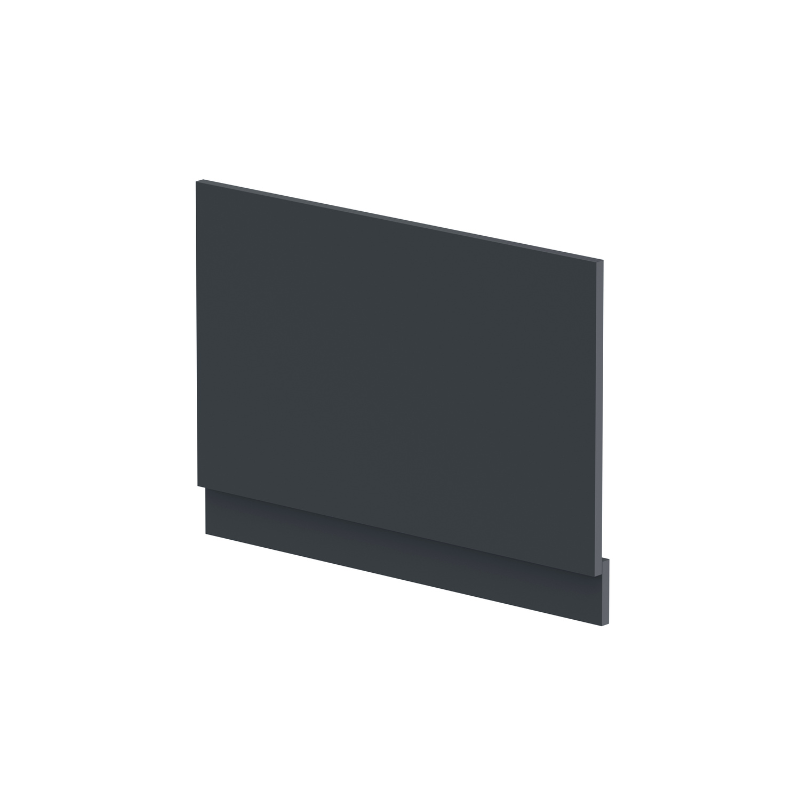 Nuie Straight Bath Front Panel & Plinth (5 sizes, Black) - Brandnew Bathroom