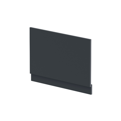 Nuie Straight Bath Front Panel & Plinth (5 sizes, Black) - Brandnew Bathroom