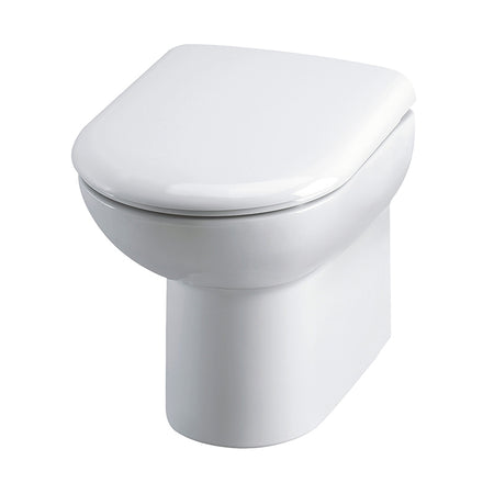 Nuie Lawton Back To Wall Toilet Pan (1 size, White) - Brand New Bathrooms