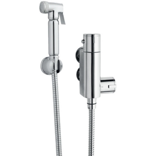 Nuie Shower Accessories Douche Spray Kit & Thermostatic Valve (1 size, Chrome) - Brand New Bathrooms