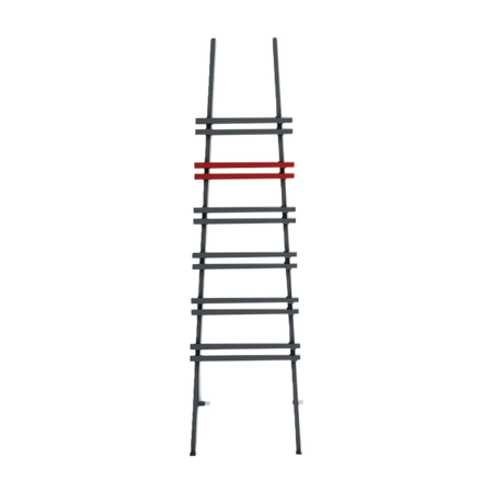 Carisa Jacobs W Aluminium Towel Radiator 5 Sections (H2000mm x W535mm) - Brand New Bathrooms