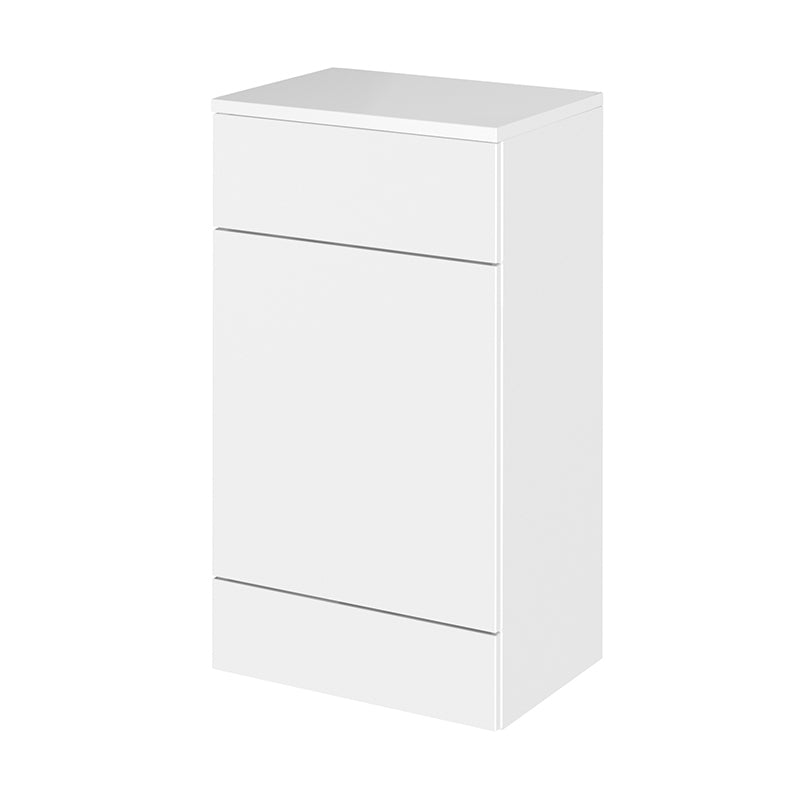 Hudson Reed Fusion Floor Standing 500mm WC Unit with Coordinating Top (1 size, 5 colours) - Brand New Bathrooms