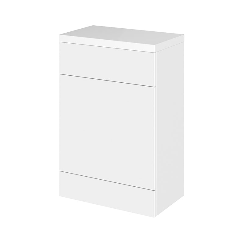 Hudson Reed Fusion Floor Standing 600mm WC Unit & Polymarble Top (1 size, 5 colours) - Brand New Bathrooms