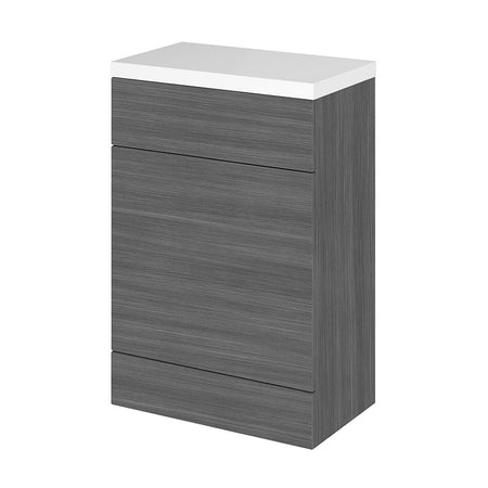 Hudson Reed Fusion Floor Standing 600mm WC Unit & Polymarble Top (1 size, 5 colours) - Brand New Bathrooms