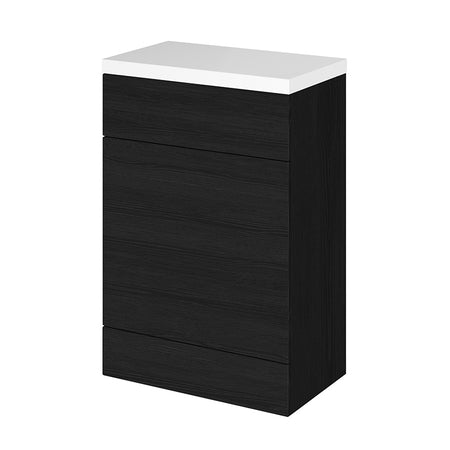 Hudson Reed Fusion Floor Standing 600mm WC Unit & Polymarble Top (1 size, 5 colours) - Brand New Bathrooms