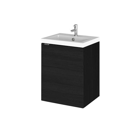 Hudson Reed Fusion Wall Hung Single Door 400mm Vanity Unit & Polymarble Basin (1 size, 4 colours) - Brand New Bathrooms